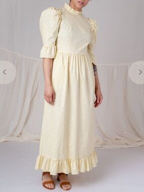 Batsheva Kate Floral Prairie Dress